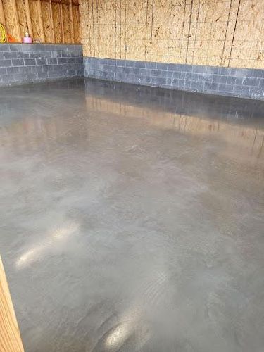 Concrete Slab Construction for TJR Concrete and Construction in Bend, OR