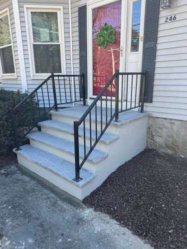 Step Installation for Gonsalves Masonry & Construction in Maynard, MA
