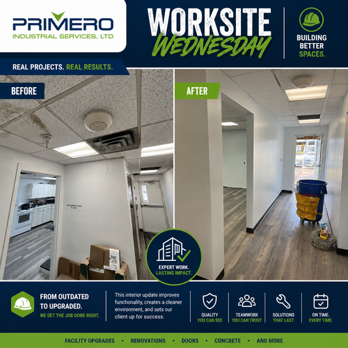 Remodeling for Primero Industrial Services, LTD in Webster, TX