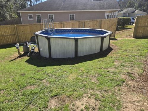 Above Ground Pool Installation for Down & Dirty Pool Service in Crawfordville, FL