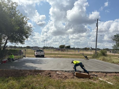 Concrete for Superior Painting and Metal Solutions in Edinburg, TX