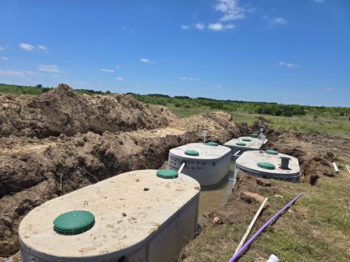Site Preparation for Evant Backhoe & Construction in Evant, TX