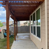 Pergola and Pavilions  for Ansley Staining and Exterior Works in New Braunfels, TX