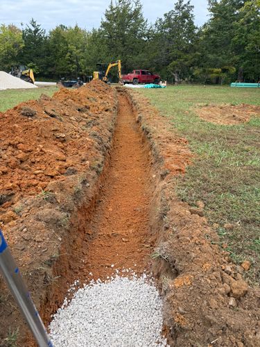 Site Preparation for Boyd Septic & Utility LLC in West Fork, AR