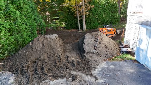 Soil Grading & Leveling for Ace Landscaping in Trumbull, CT