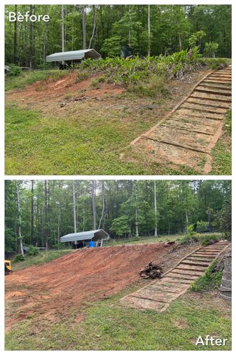 Light Grading & Excavation for Fayette Property Solutions in Fayetteville, GA