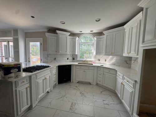 Kitchen and Cabinet Refinishing for JJR Painting in Kannapolis, NC