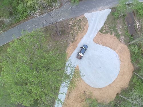 Residential & Commercial Excavation for C.A. Sherry Land Improvement, LLC. in Louisa, VA