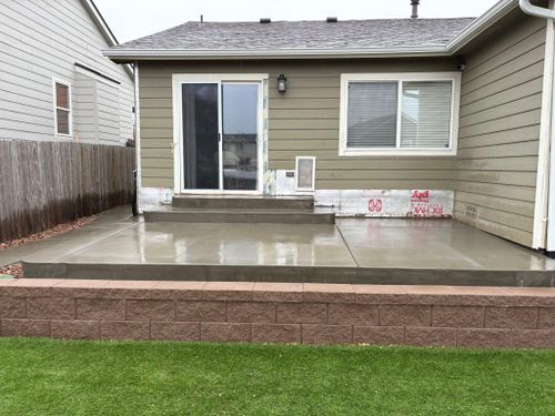 Landscaping for Imperial Concrete & Construction LLC in Colorado Springs, Colorado