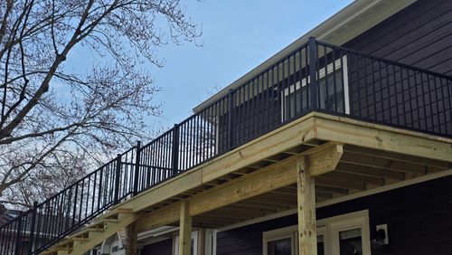 Deck & Patio Installation for Santiago Construction LLC in Valparaiso, IN