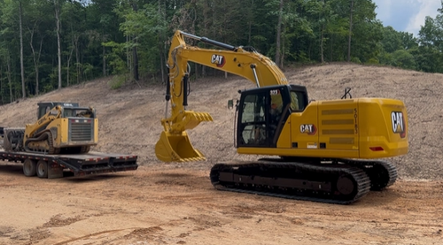 Land Clearing & Dirt Work for JW Johnson Construction in Linden, TN