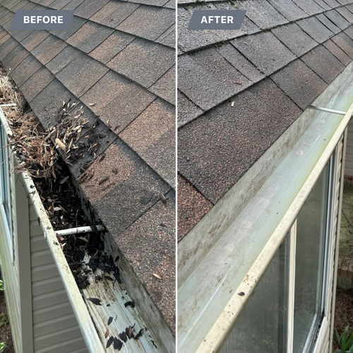 Gutter Cleaning for X-treme Pro Wash in Huntsville, OH