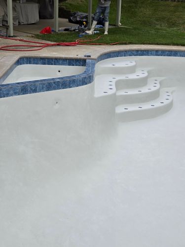 Custom Pool Renovations for Chesapeake Pool Solutions in Pasadena, MD