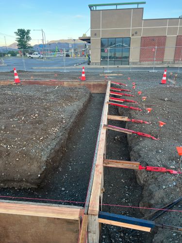 Site Preparation & foundation dig outs for Seymour Excavating in Omak, WA