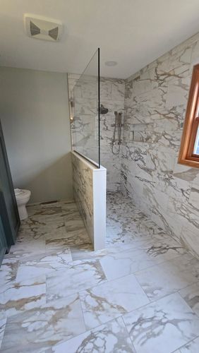 Bathroom Renovation for Santiago Construction LLC in Valparaiso, IN