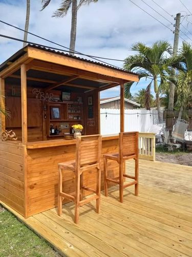 Bar Deck or Patio for WOOD BAR  DESIGN in Fort Lauderdale, FL