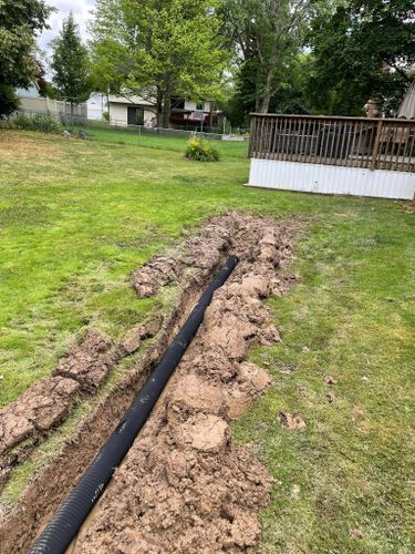Irrigation Installation for Solid Oak Lawn Care in East Grand Rapids, MI