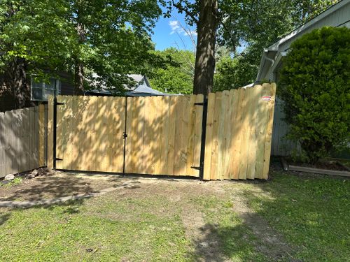 Gate Installation for Martinez and Sons Fence in Centralia, IL