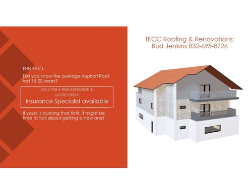 All Photos for TECC Roofing & Renovations in Harris County, TX