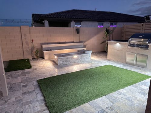 Artificial Turf Install for Desert Oasis Hardscape LLC  in Scottsdale, Arizona