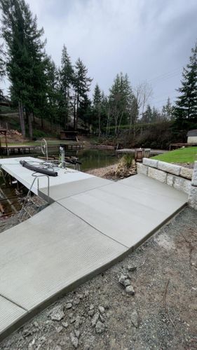 Patio Design & Installation for MD Construction & Sewer in North Yelm, WA