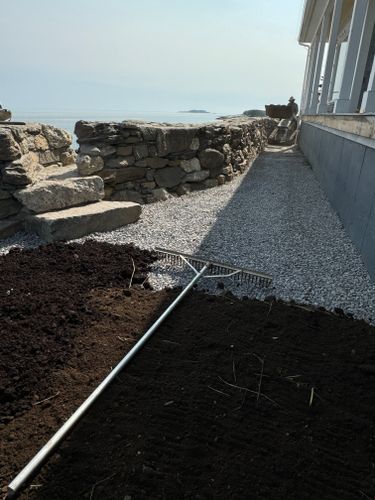 Landscape Design & Installation for Natural Roots in Georgetown, ME