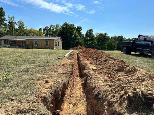 Site Preparation for Boyd Septic & Utility LLC in West Fork, AR
