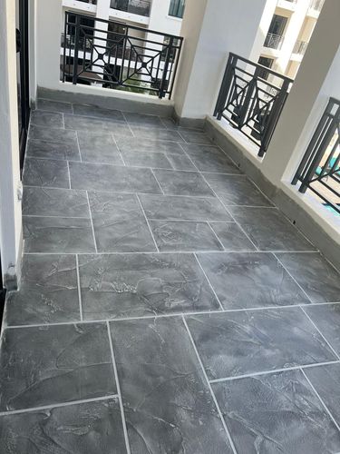 Decorative Concrete Overlay for Beautiful and Affordable Stamped Concrete by Castilla Concrete Finish Design Corp in Sunrise, FL
