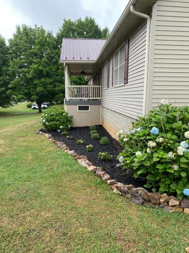 Landscape Design & Install for Simmons Brothers Investments in Pounding Mill, VA
