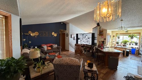 Ceiling painting for Trinity Painting & Renewal Services in Mora, MN