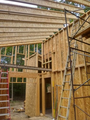 Rebuild- New Construction Framing for Troy Jones Renovation in Fennville, MI