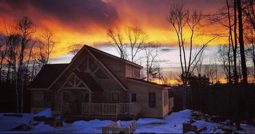 Custom Log Homes for McKenna General Contracting in Readfield, ME