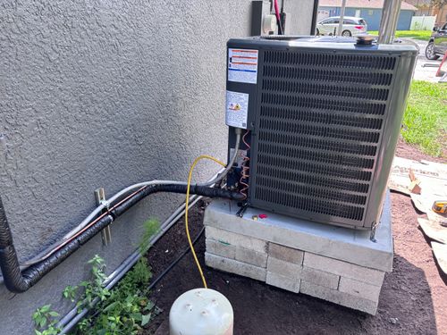 Installation of HVAC Systems for DB Heating and Air in Tampa, Florida