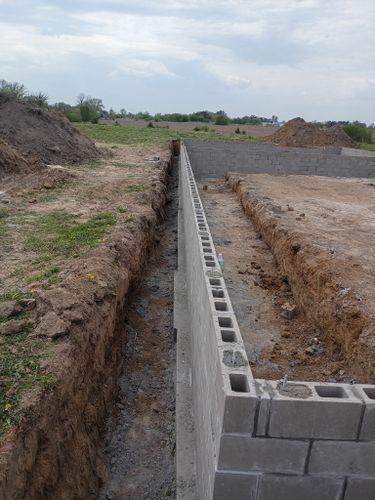 Concrete Slab Construction for CAIR CONCRETE & MASONRY LLC in Baldwin, WI