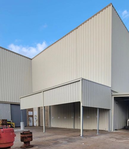 Commercial concrete and metal buildings for Rytren Concrete in Pearland, TX