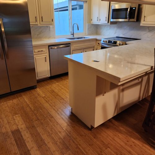 Kitchen Renovation for Shermer Construction, LLC in Ridgecrest, CA