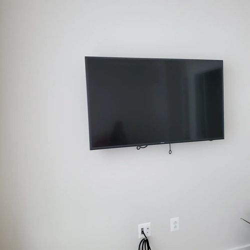 TV Mounting for Mr Quirky Work in Bethesda, MD