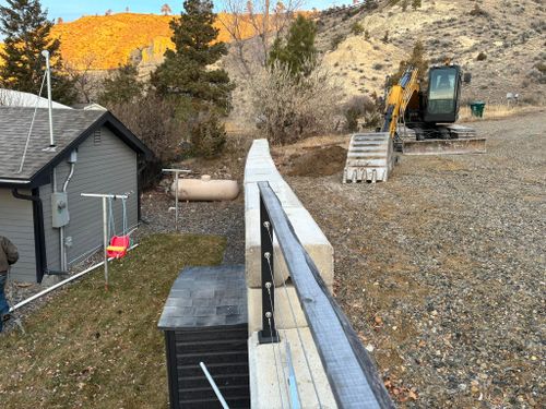 Retaining Wall Construction for Z & S Construction in Billings Heights, MT