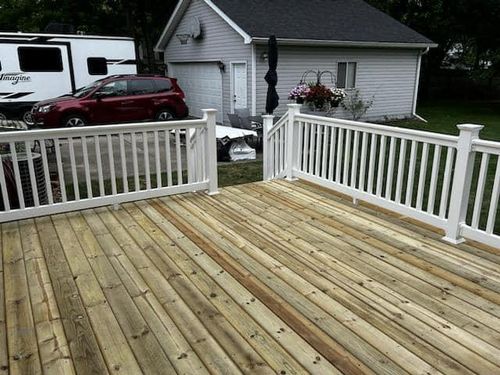 Deck & Patio Installation for BASE Contracting in Dundee,  MI