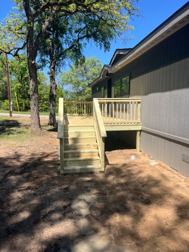 Decks & Handicap Ramps for BAKER Carpentry in Joshua, TX