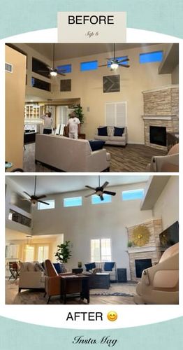 Interior Painting for Alcantar Painting in El Paso , TX