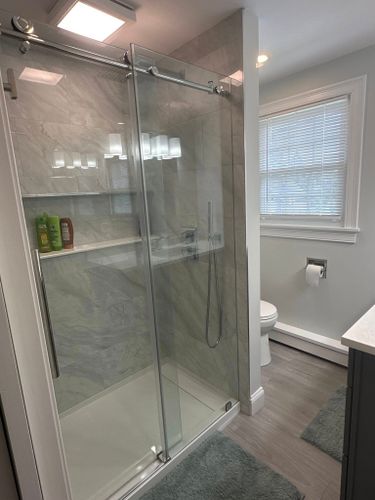 Bathroom Renovation for Top Pros Construction in Haverhill, MA