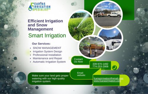 Installations for F Carias Irrigation Specialist INC in Southborough, MA