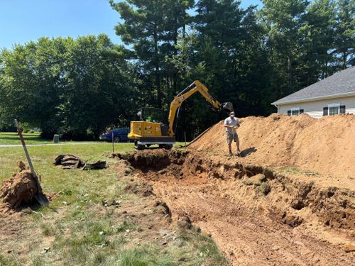 Land Grading for A&A Enterprises in Southampton, MA