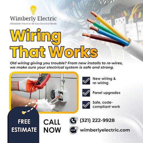 Electrical Panel Upgrades for Wimberly Electric LLC in Orlando, FL