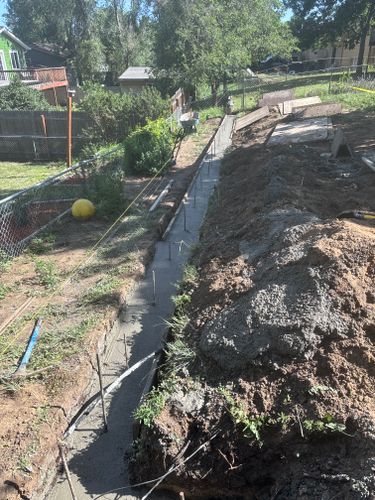 Foundation for Highland Concrete & Landscaping in Colorado Springs, CO