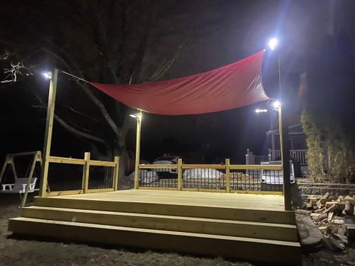 Deck & Patio Installation for Pride Advanced Framing & Construction in Salem, NH