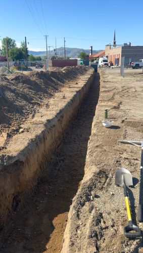 Utility Trenching for Seymour Excavating in Omak, WA