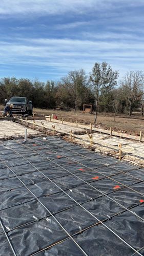 Foundation for PG Brothers Concrete LLC in Stephenville, TX