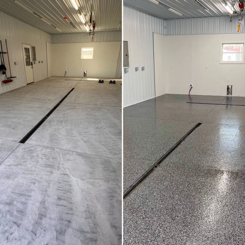 Epoxy Flooring for Mr. Mole's Painting in Bemidji, MN